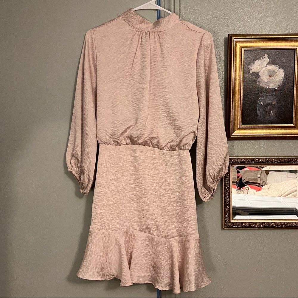 Champagne colored dress
